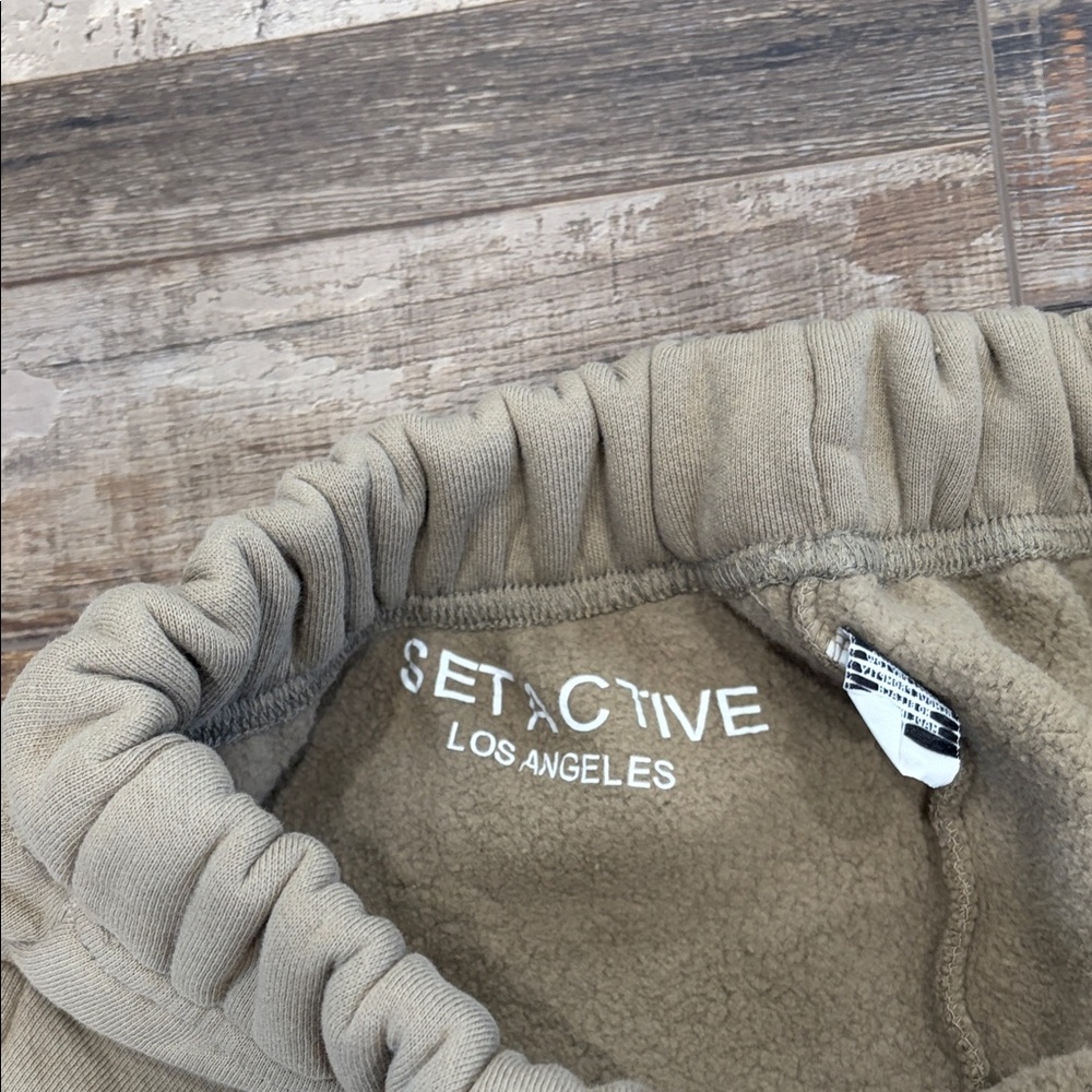 SET Active Light Gray Sweatpants - image 3